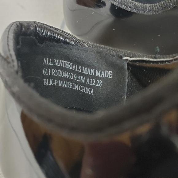 Danshuz Tap Shoes Black Patent Mary Jane Size 9.5W - Picture 3 of 12